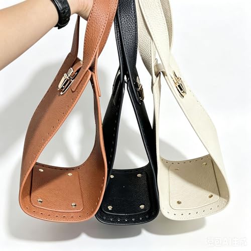 Suministros de bolsos de cuero para tejer capazos de playa DIY 2