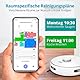 MEDION Saugroboter mit Lasernavigation und Wischfunktion X10 SW (Starke 2.700Pa Saugkraft, 2in1 Roboterstaubsauger, präzise Kartenerstellung, Go & No Go Bereiche, mehrere Etagen)