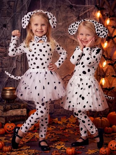 Disfraz completo Dalmatian para niñas y toddlers miniatura 6