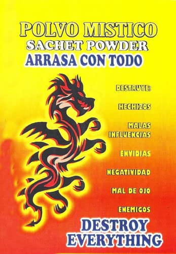 6 Pcs Destroy Everything Sachet - Arrasa Con Todo Polvo miniatura 1
