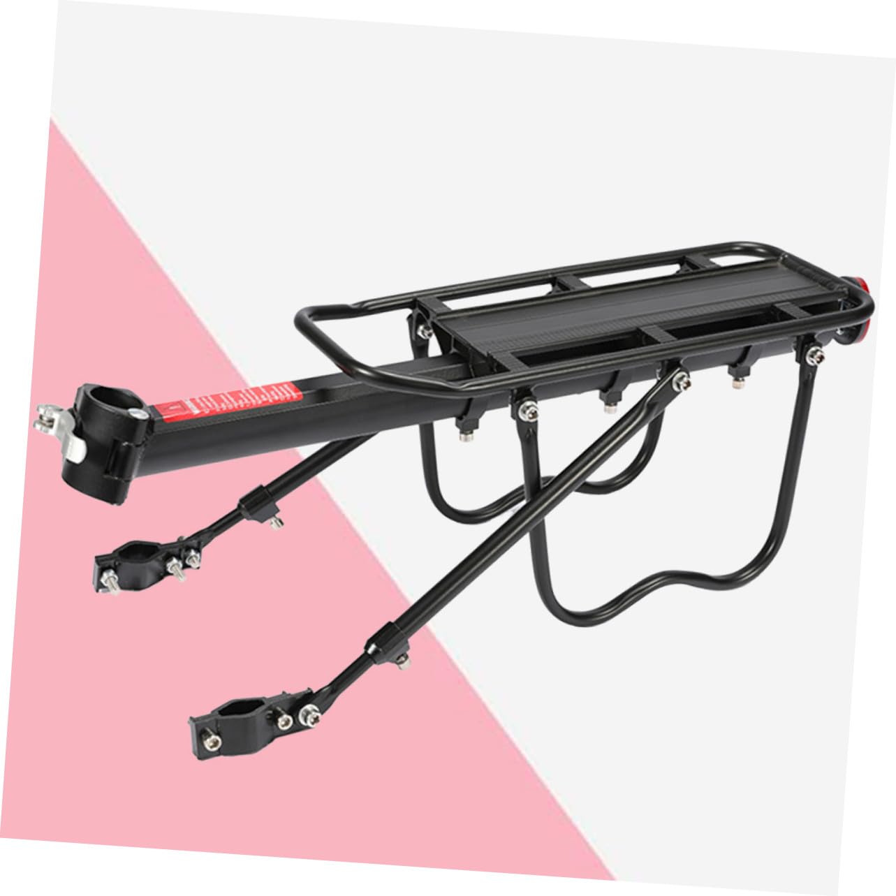 Alipis Portapacchi Posteriore per Bicicletta Mountain Bike Supporto Sellino Leggero e Resistente Facile da Installare Compatibile con Bici da Strada e Accessorio Ciclisti per Viaggi