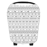 Stretchy Baby Car Seat Covers for Newborns, Infant Car Canopy Extra Soft and Stretchy Nursing Covers...