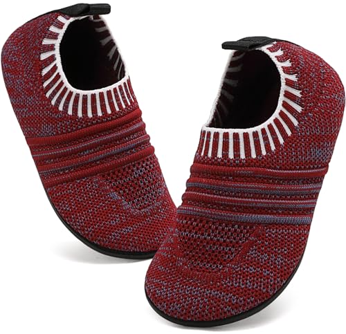 BARFULKER Hausschuhe Kinder Jungen Mädchen Atmungsaktive...