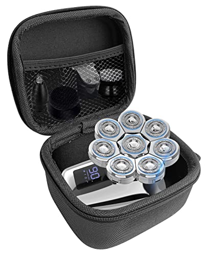 FitSand Hard Case Compatible for Sjpzwcrl Men's Electric Head Shaver Razor