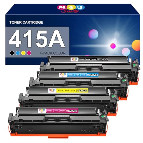 Cartouches toner 415A W2030A pour réussir tous vos dossiers d'équipe sur M454dn
