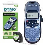 DYMO LetraTag LT-100H Handheld Label Maker | ABC Keyboard Label Printer with Easy-to-Use13 Character LCD Screen | for Home or Office | Blue