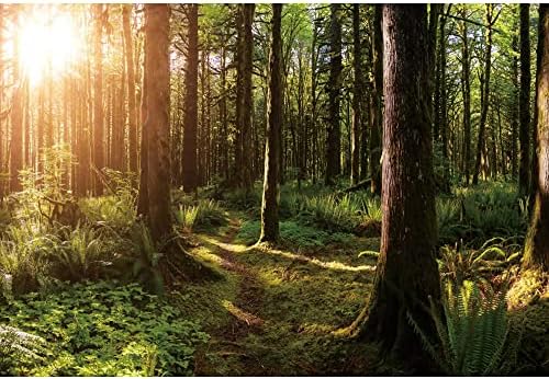 7x5ft Jungle Forest Photography Backdrop Rainforest Tropical Natural Scenery River Background Summer Adventure Party Decorations Photo Banner I.189765073