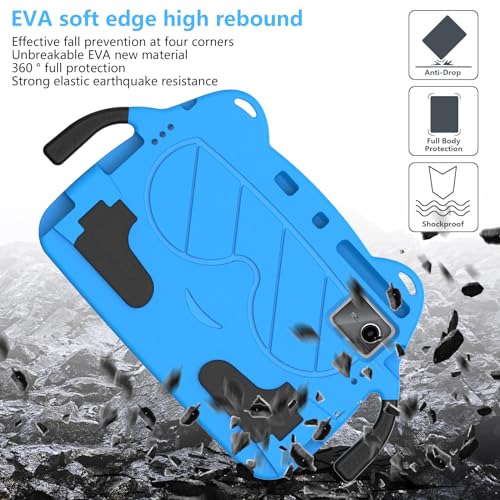Funda para Samsung Tab A9+ anticaída con asa y correa infantil 5