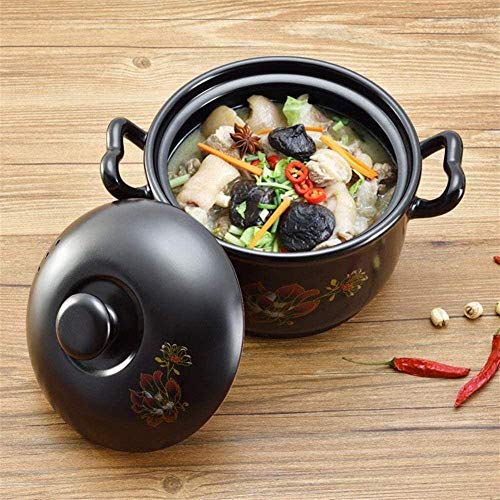 Cocotte en céramique multi-usage avec couvercle en terre cuite 4,2L - 3