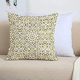 【Ampliamente utilizado】 Esta funda de cojín decorará cualquier dormitorio, para decorar el sofá y la sala de estar y hacerla dulce, romántica y creativa.