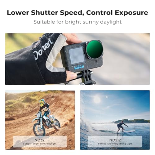 Image of K&F CONCEPT Variable ND32-512 Filter for GoPro Hero 13 Black