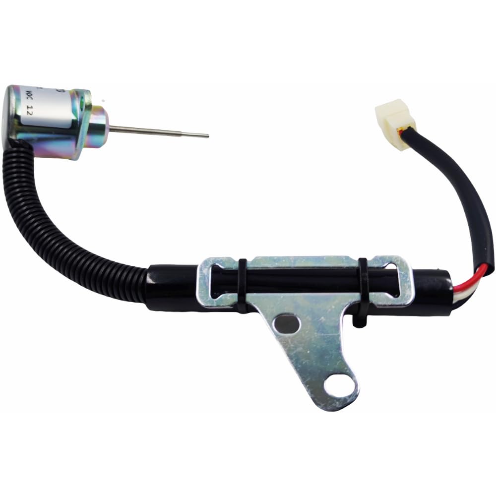 Kubota Excavator Shutoff Solenoid Valve 12V Replacement 12V