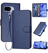 Gedurya Google Pixel 9a ケース 手帳型 グーグル ピクセル 9a スマホケース 炭素繊維ブレイドスタイル 肌触り良い docomo Pixel9a ケース au SIMフ...