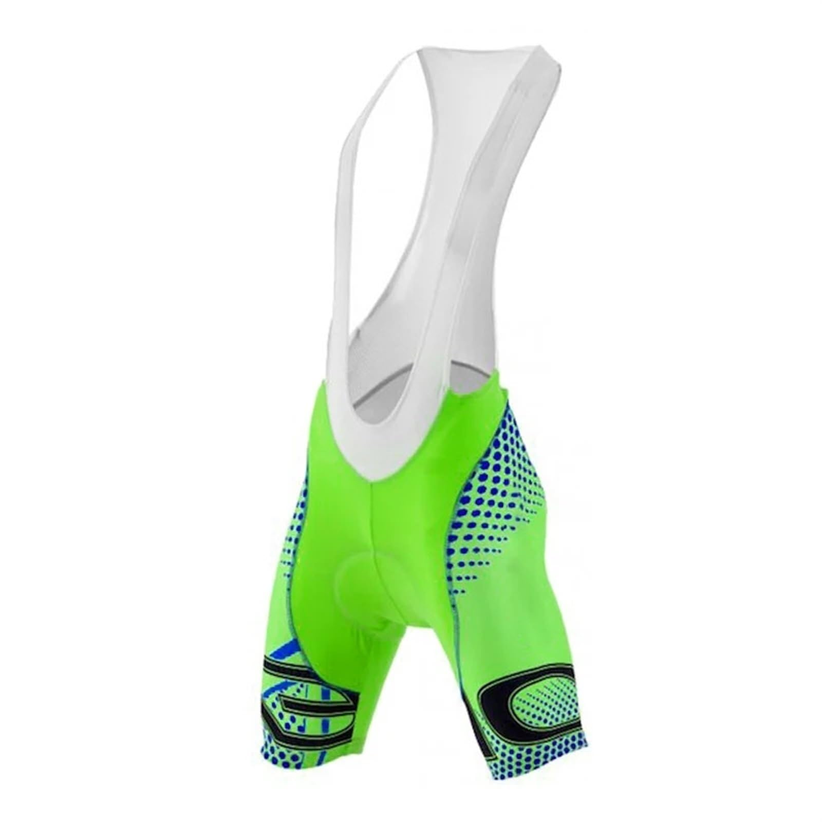 Cuissard Cyclisme Homme Pantalon Vélo Coussinet Gel 19D Collants d'Équitation Vêtements Vélo Multi-Styles Bib-4 XL