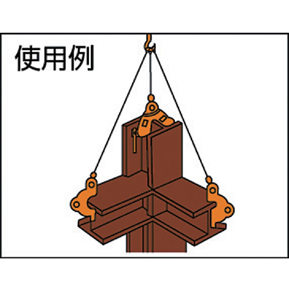 スーパー吊りクランプSDC1N 1ton スーパー吊りクランプSDC1N 1ton SDC-N・SDC-WN - 総合作業工具