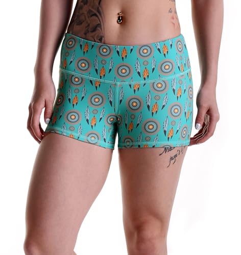 Image of Tough Mode Womens 3 inch Workout Volleyball Crossfit Running WOD Athletic Shorts