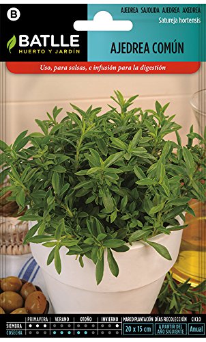 Semillas Aromáticas - Ajedrea común - Batlle