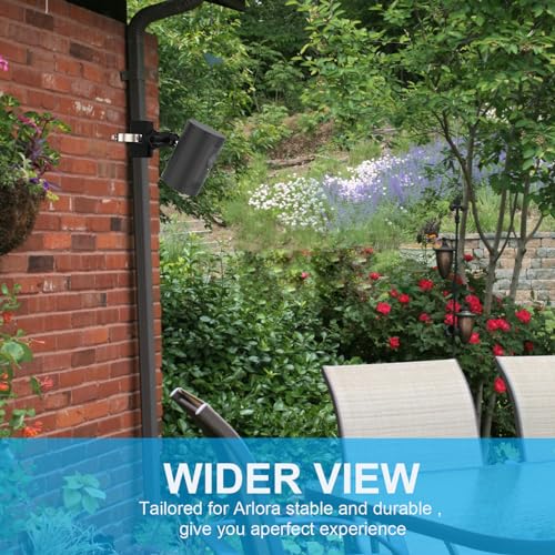 Ring Camera Mount - Pole & Wall Mount for Spotlight Cam Plus/Pro/Solar/Pan Tilt, Pack of 1, Black - Image 6