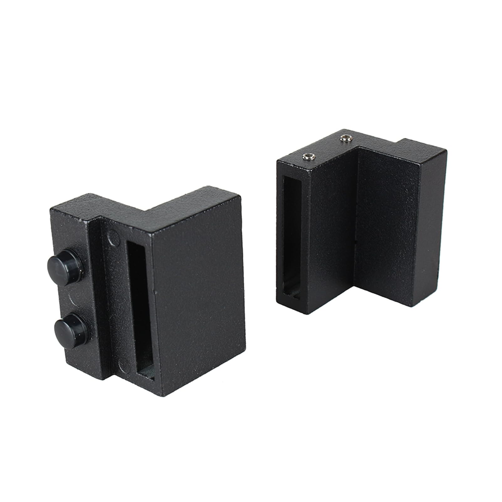 Csdasw One Color Barn Sliding Wood Door Hardware Set Steel Slide Rail Antique Track System Black 6Ft Smooth And Quiet