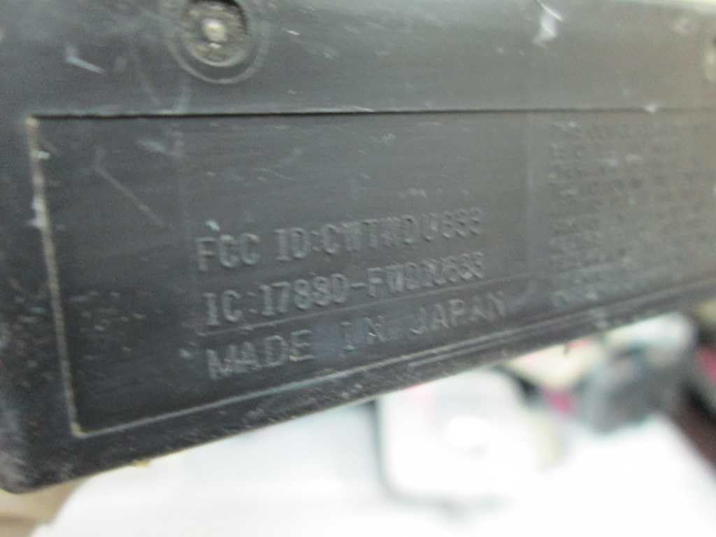 2007-2012 Compatible with Nissan SENTRA Anti Theft Locking 1788D-FWD1U633 1788DFWD1U633