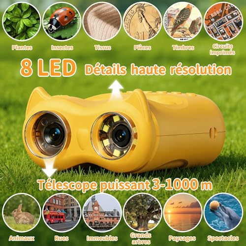 Microscope rechargeable par USB pour éviter les pannes de batterie - 4
