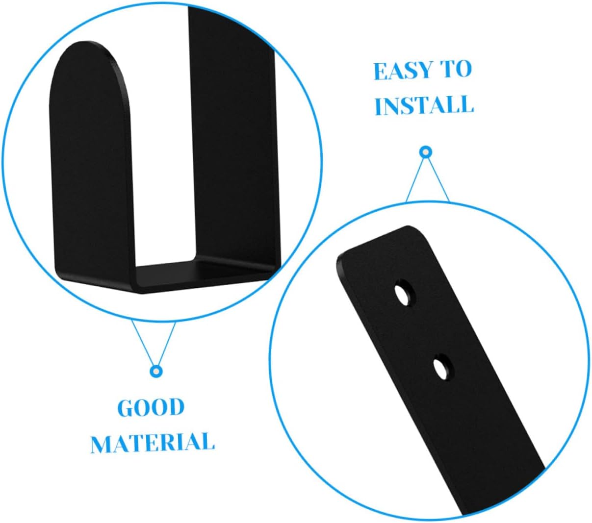 VILLCASE 5sets Keyboard Mount for Wall Wall Mount Keyboard Support Holder Office Supply Rack