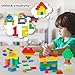 NoyiEon Building Blocks for Toddler 2-5| Stacking Toys with 4 Cars, Learning and STEM Fun Montessori Toys| Educational Blocks Age 3+ for Kids Boys & Girls Birthday, Compatible with All Major Brands