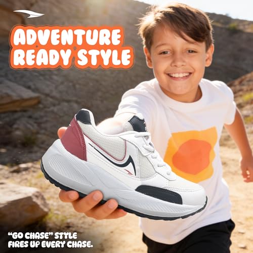 Image of ASIAN Adventure-52 Kids Shoes | Lightweight Sporty Kicks, Breathable Running Shoes, Secure Fit with Memory Foam Technology, Durable Grip Outsole | Stylish Sports Shoes for Boys & Girls