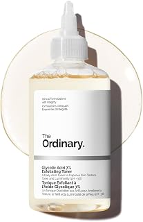 The Ordinary Glycolic Acid 7% Exfoliating Toner - Brightens, Smooths & Evens Skin Tone for Radiant Complexion