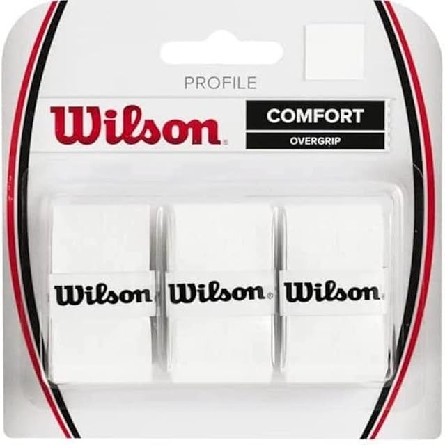 Wilson Tennis Profile Racket Overgrip (3 Pieces)