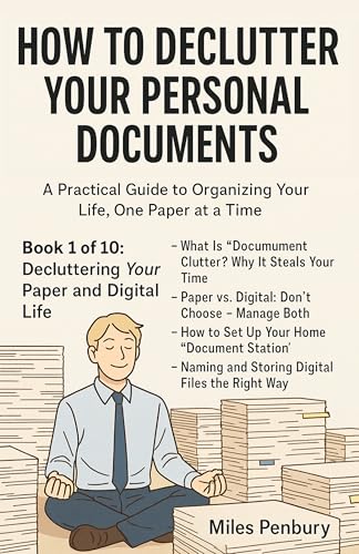 How to Declutter Your Personal Documents Book 1 : Decluttering