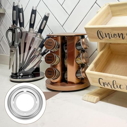 Support pivotant de 20cm pour table basse et plateau de service de cuisine convivial - 6