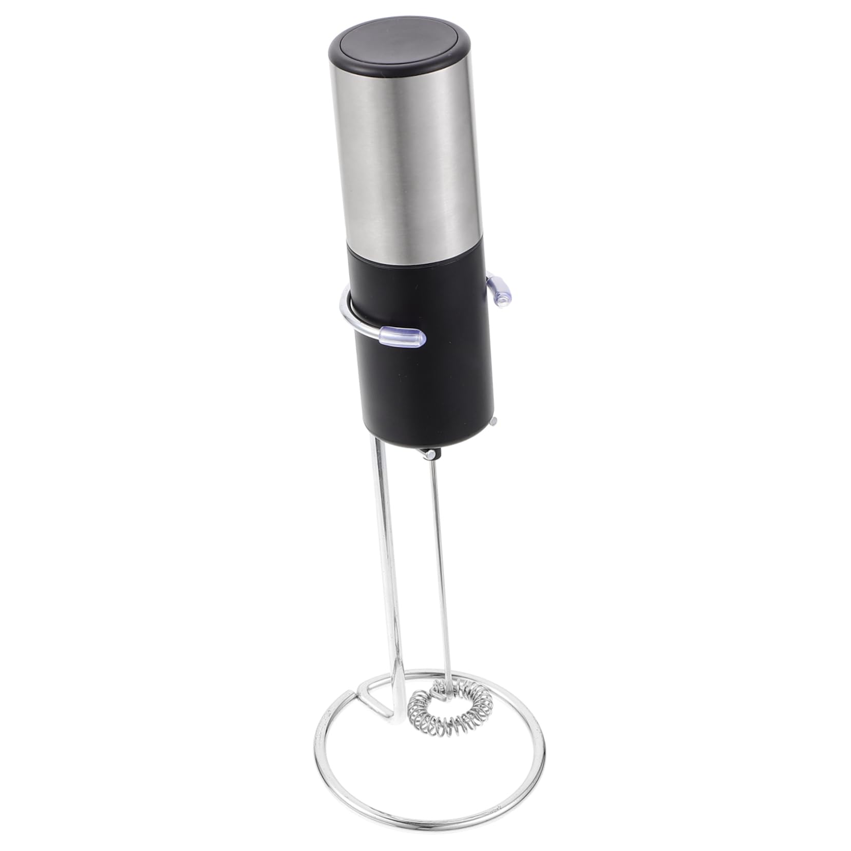 PRETYZOOM Electric Hand Mixer with Stainless Steel Head Egg Beater for Cream and Dough Battery-Free Gadget for Home