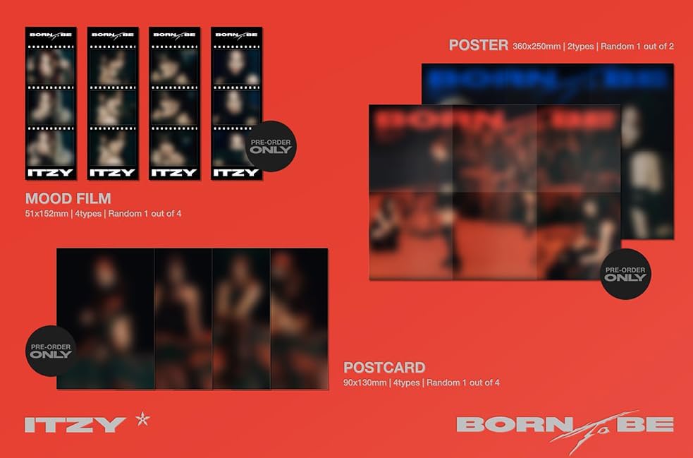 Miniatura 3 de ITZY NACE PARA SER Standard Ver (A-RED)