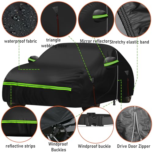 Housse de voiture pour Mercedes Classe A 2012-2017 bâche extérieure 6 couches - 6