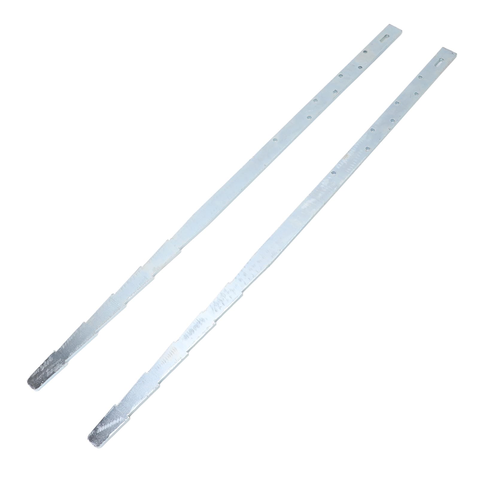 Estacas de Reparación de Postes de Cerca, Acero Resistente para Soporte de Cerca de Madera, Fijación Duradera de 74 Cm para Cercas Inclinadas