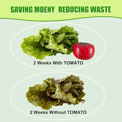 ShuRex Kit de preservador de frescor da Produce - Mantenha frutas e legumes frescos por mais tempo,