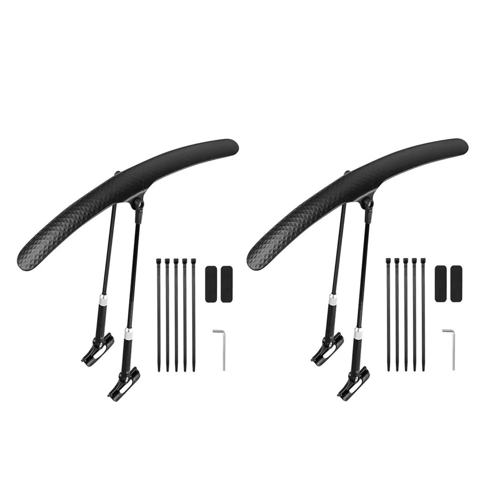 Fahrradkotflügel, Schnellspanner, Rennrad-Schutzblech for 700C-Reifen, Hinten Oder Vorne, Fahrrad-Schlammwasserschutz