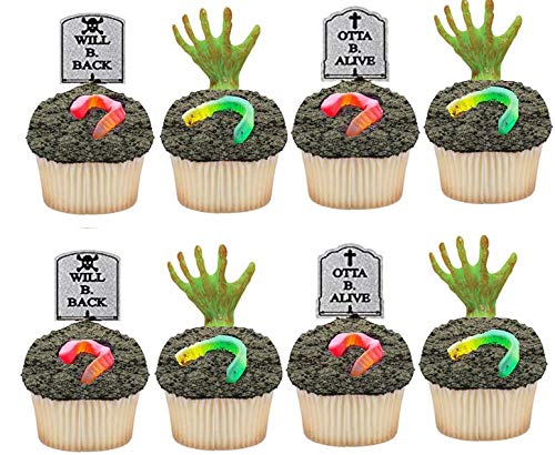 Miniatura 4 de Polvo comestible con temática de tierra triturada de arena fangosa de chocolate marrón para la construcción, decoración de pasteles y cupcakes