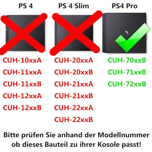  Ventola di raffreddamento per PS4 Pro CUH-7116B