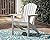 Signature Design by Ashley Sundown Treasure Outdoor Patio HDPE Weather Resistant Adirondack Chair, White