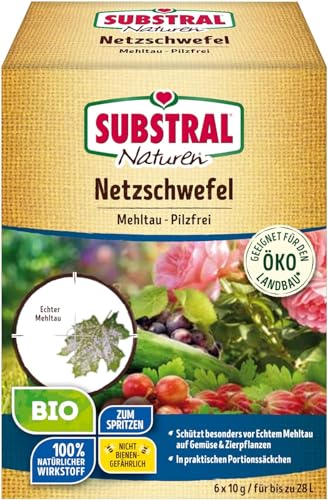Substral Netzschwefel 6 x 10g gegen Mehltau