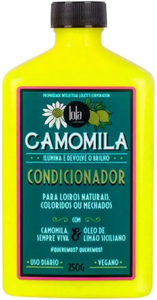 Camomila Condicionador 250ml , Lola Cosmetics