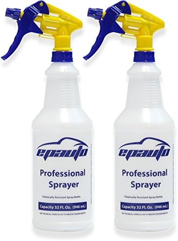 EPAUTO 2PK Chemical Resist. White Bottle w/Spray (32oz)