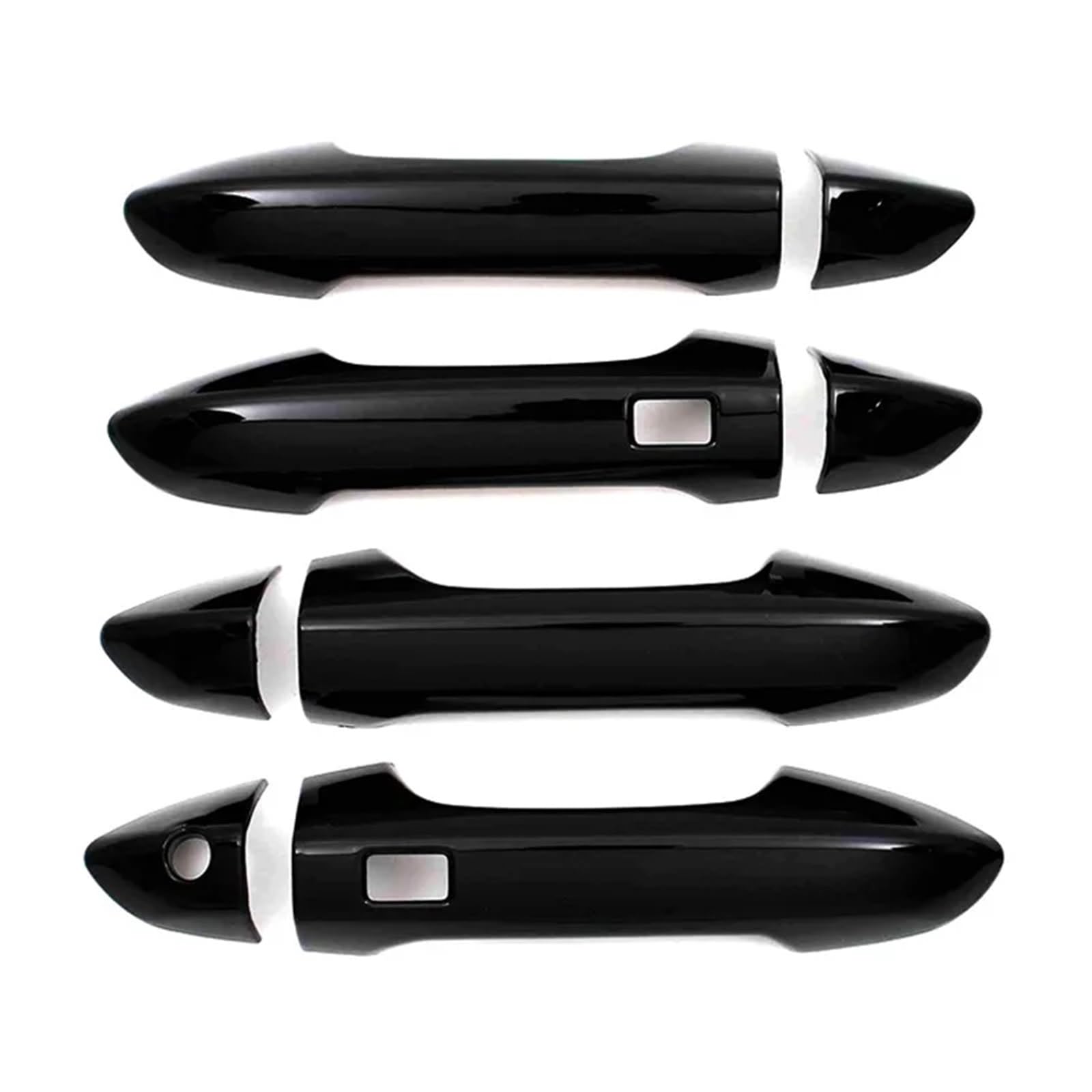 Aiwejdf 1Hole2smart Black F Exterior Door Handle Hinge Repair Kit Fit For Geely Colorful 2018-2021 Door Bowl Handle Car Scratch-Proof Special Modified Accessories Supplies(1Hole2smart Black F)