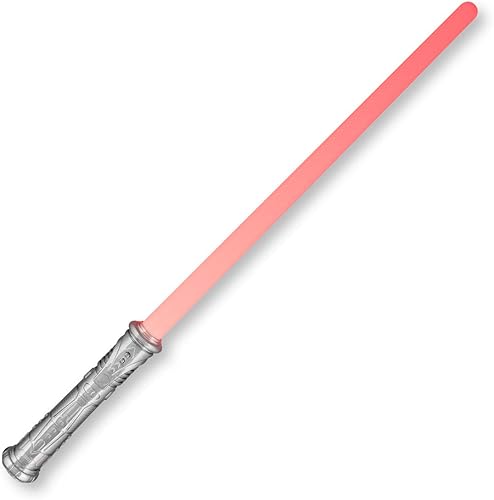 Miniatura 6 de FlashingBlinkyLights Espada de sable futurista con luz LED, arma de juguete con sonido activado por movimiento (paquete de 2)