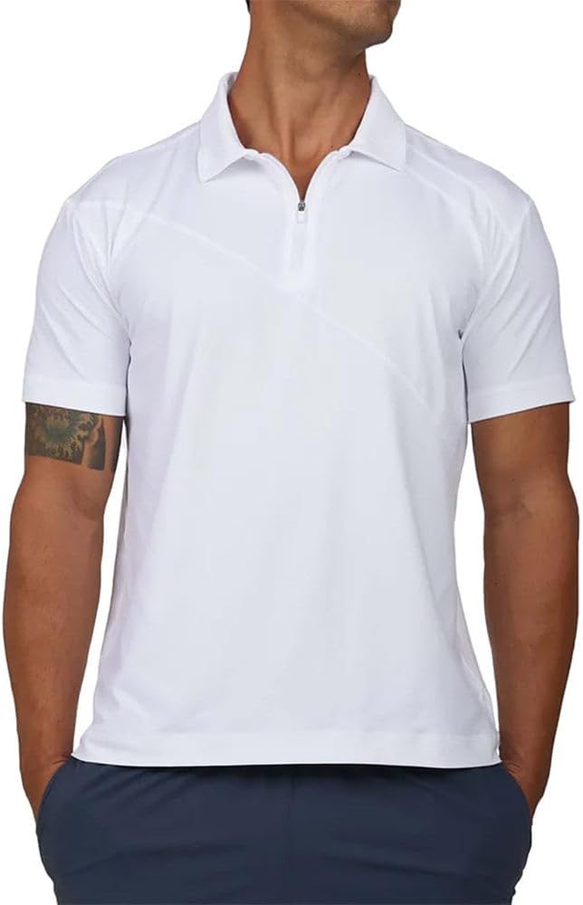 SOFIBELLA SB Sport Short Sleeve Mens Tennis Polo