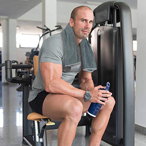 VIVOTE Toallas de Microfibra para Gimnasio, Deportes, Fitness, Entrenamiento, Sudor, superabsorbentes, Paquete de 3 Unidades, 35x 75 cm - Imagen 6