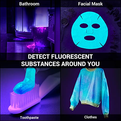 Miu Color Black Light Uv Flashlight, 2 Pack 12 Leds 395Nm Uv Blacklight, Dogs Urine Detector, Handheld Uv Flashlight For Dry Stains And Scorpion Hunting #TOP3