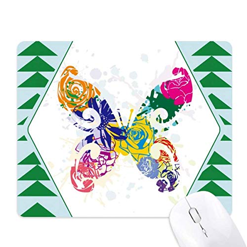 Tapis de souris papillon au motif floral pour sublimer votre bureau à la maison